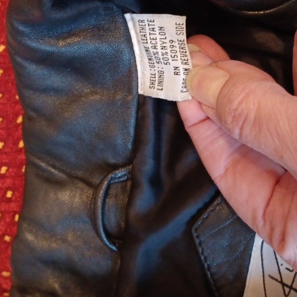 Ricardo - Black Soft Lamb Skin Leather Jacket. Blazer Style. Pockets W-S/M - Picture 6 of 11